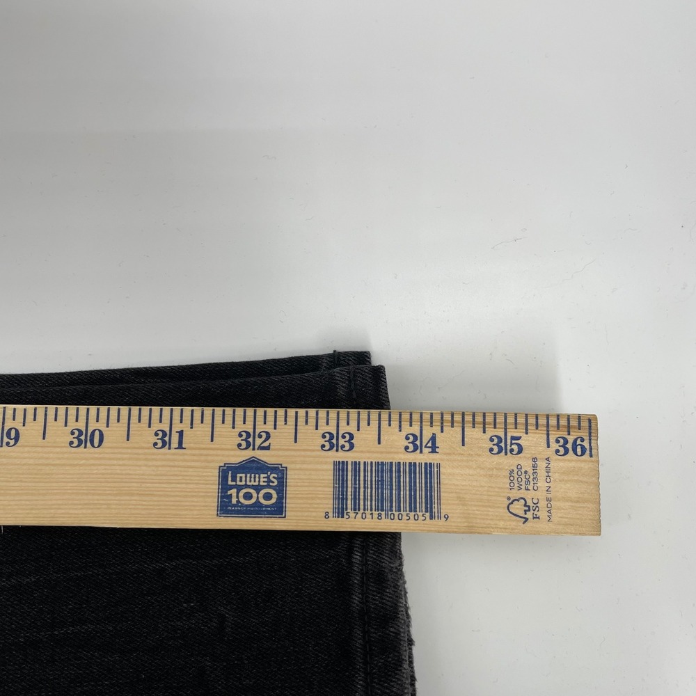 American Eagle Skinny Ne(x)t Level Flex Distressed Black Jeans Men's 34x34 - Picture 12 of 13